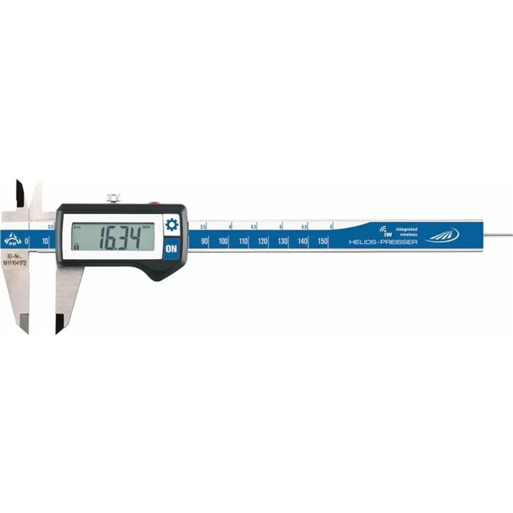 Messschieber DIN 862 DIGI-MET IP67 150mm dig.Funk rd.(1,5 mm) H.PREISSER