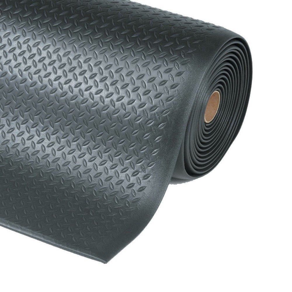 Arbeitsplatzmatte, Diamond Sof-Tred?, Breite 910 mm, pro lfd. m, schwarz NOTRAX