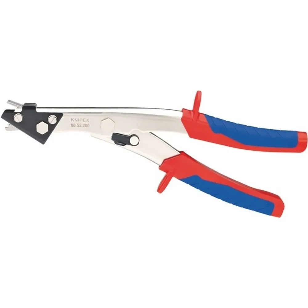 Knipex Blechknabber Gesamt-L.280mm Schnitt-B.2,7mm vern.Mehrkomp.-Hüllen
