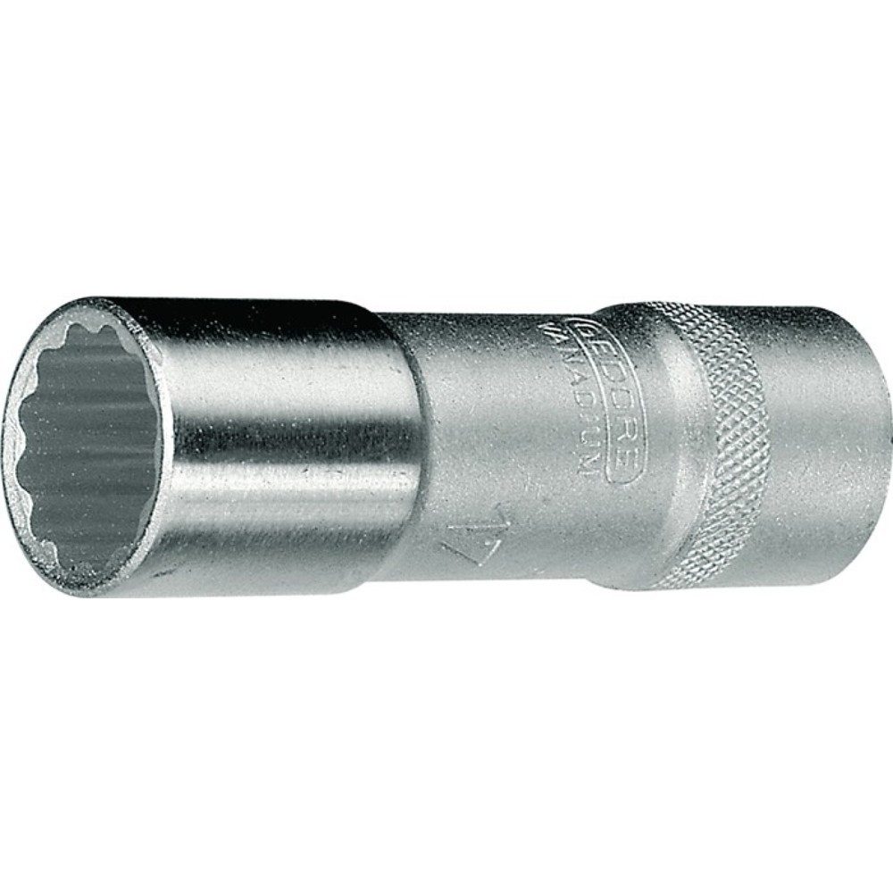 GEDORE Steckschlüsseleinsatz D 19 L 1/2 Zoll 12-kant SW 34mm L.82mm