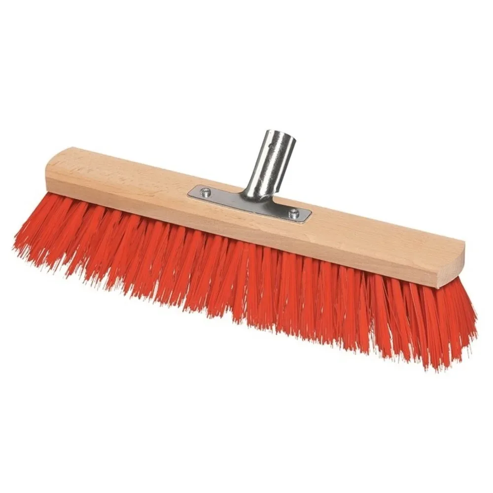 SOREX Besen Elaston L.800mm m.Metallstielhalter Flachholz