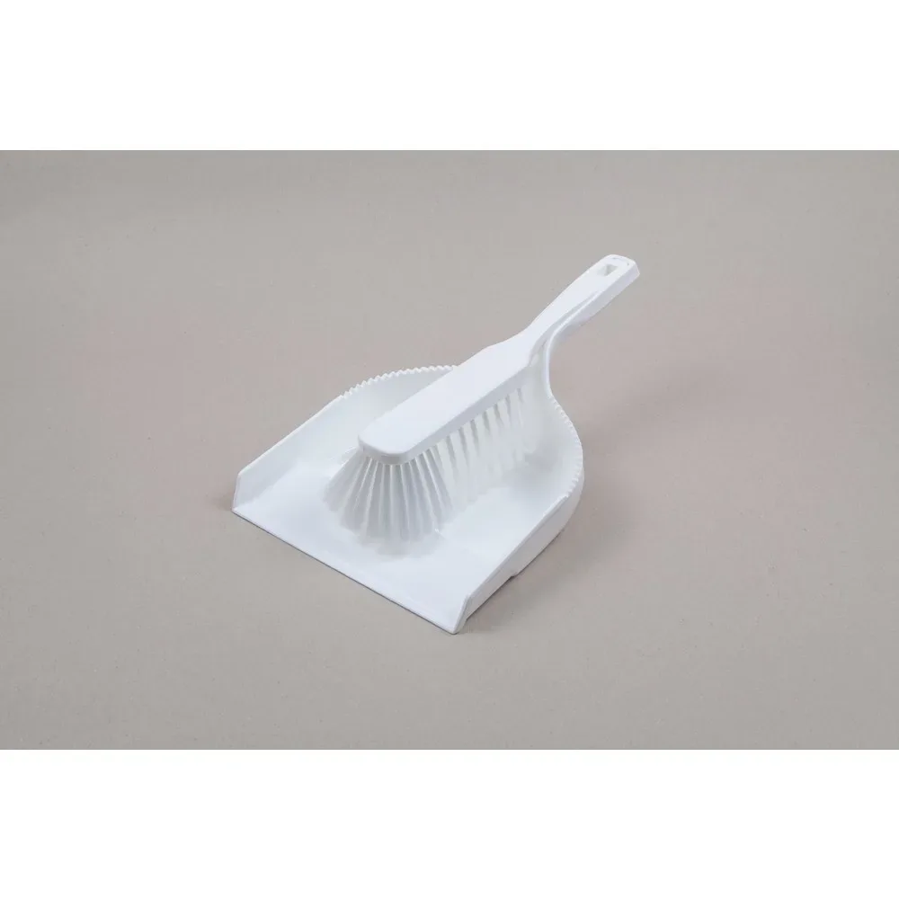 Hygiene-Kehrgarnitur, Kunststoff, Polyesterborsten 0.25, weich, transparent