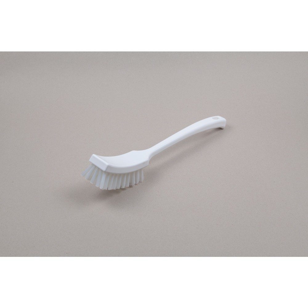 Hygiene-Stielbürste, Kunststoff, Polyesterborsten 0.50, hart, 410 mm, transparent