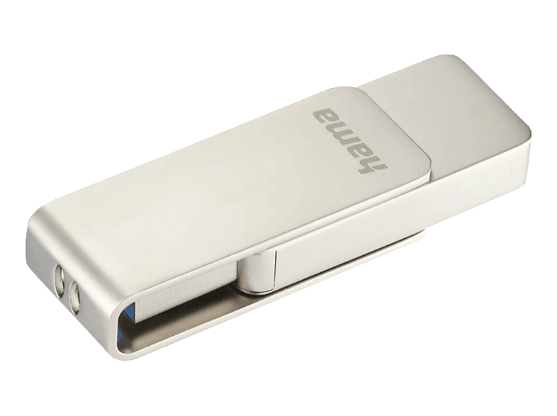 HAMA Rotate Pro - USB-Stick (512 GB, Silber)
