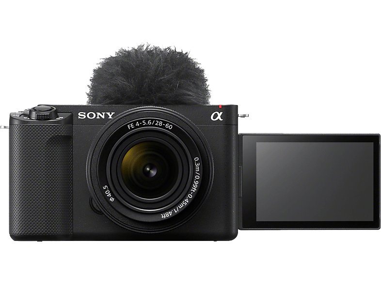 SONY ZV-E1 - Spiegellose Vollformat-Kamera mit 28-60 mm F4?5.6 Objektiv (Schwarz)