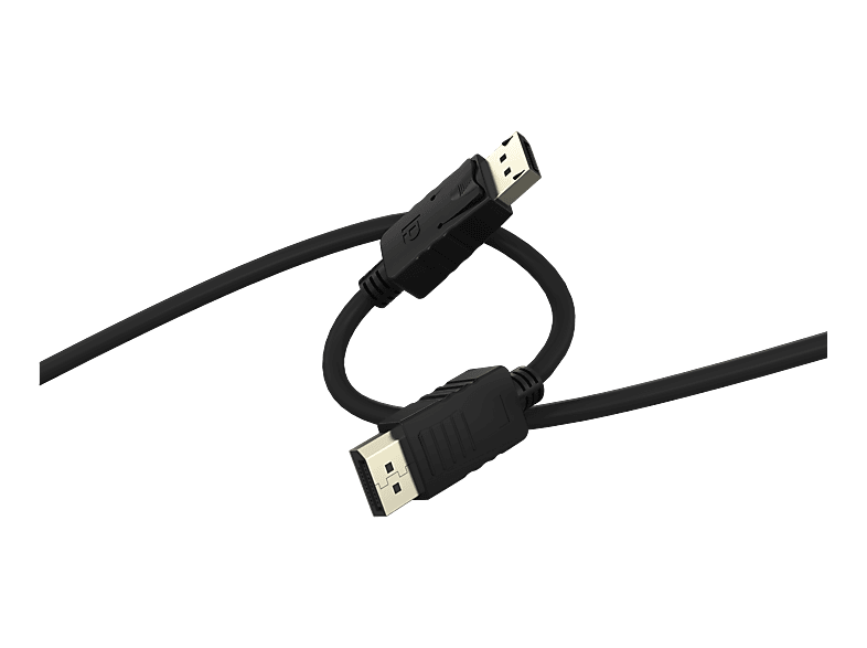 ISY IDP 1015 - DisplayPort Kabel (Schwarz)