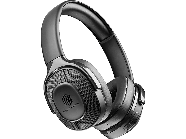 MUSIC SOUND Deep - Bluetooth-Headset (On-ear, Schwarz)
