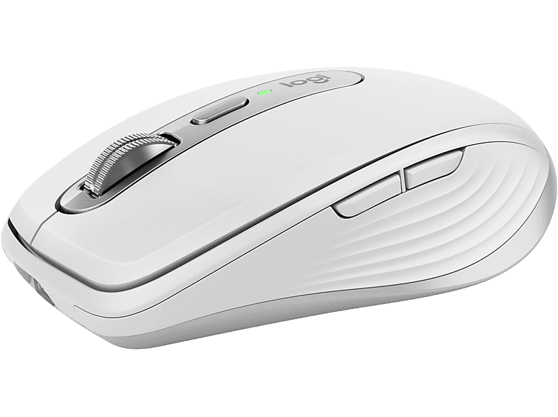 Logitech - Mobile Maus MX Anywhere 3s Pale Grey, Grau