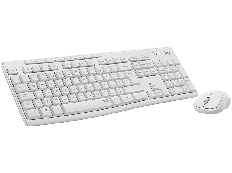 Logitech Tastatur-Maus-Set MK295 White CH-Layout