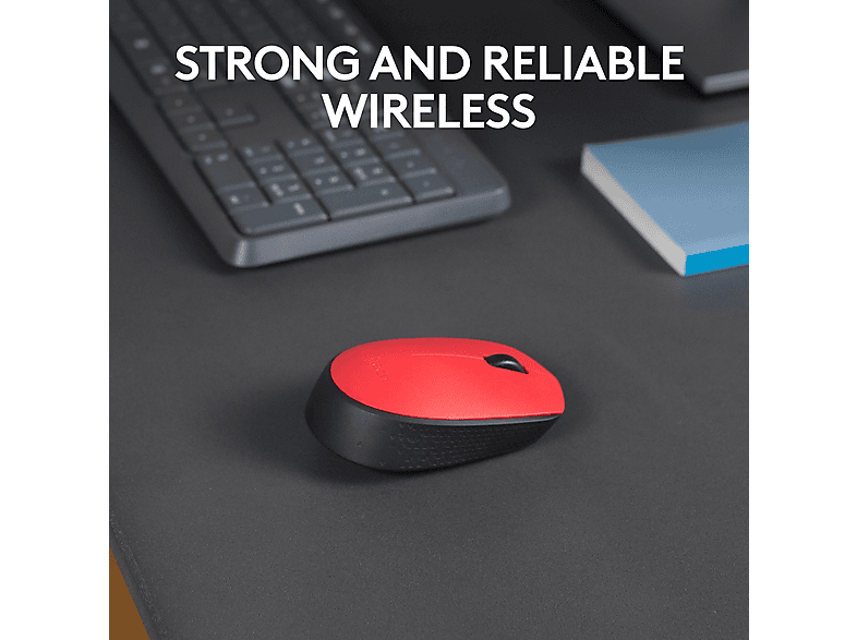 Logitech - M171 -, Rot Bunt