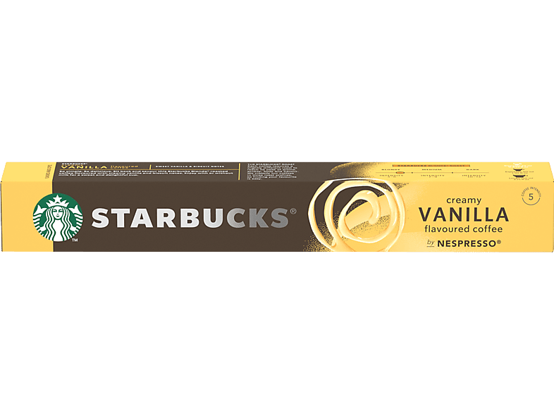 STARBUCKS Kaffeekapseln Creamy Vanilla 6221399 by Nespresso Flavoured 10 Stk.