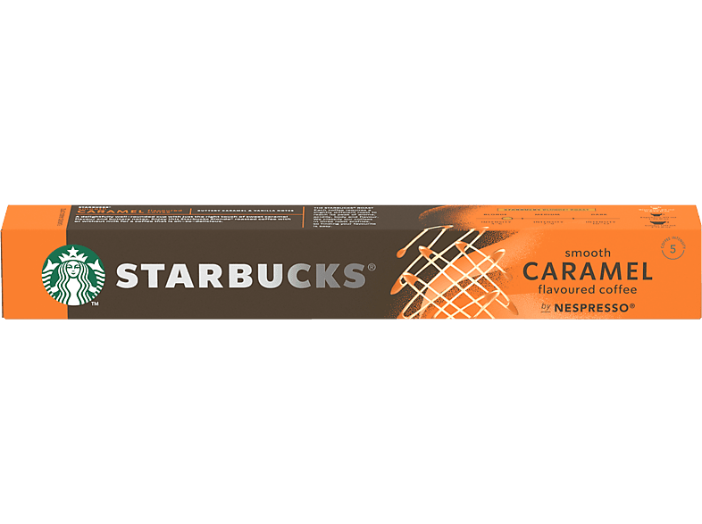 STARBUCKS Kaffeekapseln Smooth Caramel 6221499 by Nespresso Flavoured 10 Stk.