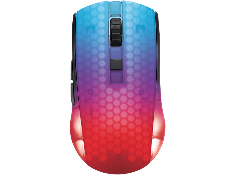 DELTACO - Gaming-Maus, Lightweight Mouse Wirel.RGB, Black