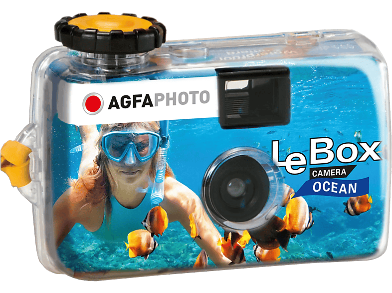 Agfaphoto - Unterwasser Einwegkamera Agfa LeBox Ocean, Multicolor