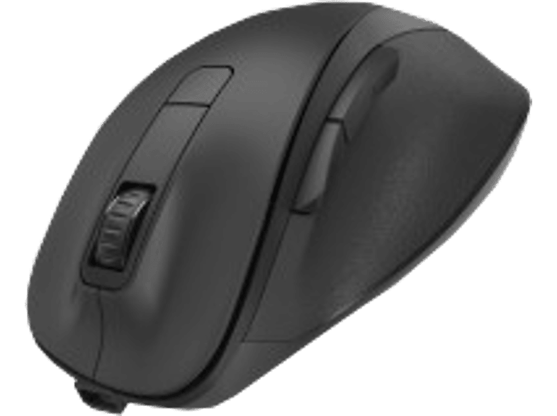 Hama - MW-500 Recharge Maus rechts RF Wireless Optisch 1600 DPI, Schwarz