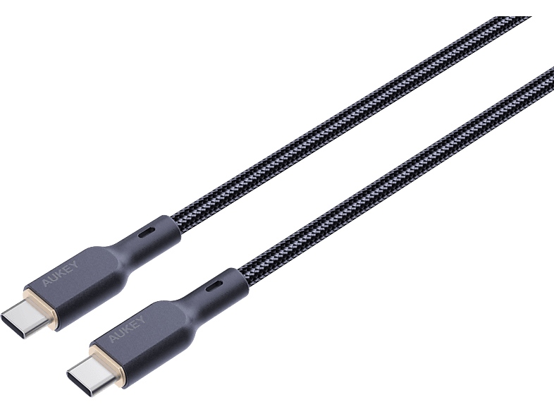 AUKEY Cable USB-C-to-C,Kevlar Core CB-KCC102 1.8m,Nylon Braided,100W,Bl.