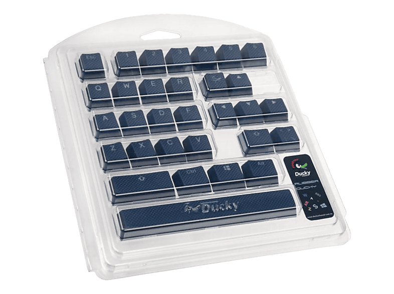 DUCKY Rubber Keycap - Tastenkappen (Dunkelblau)
