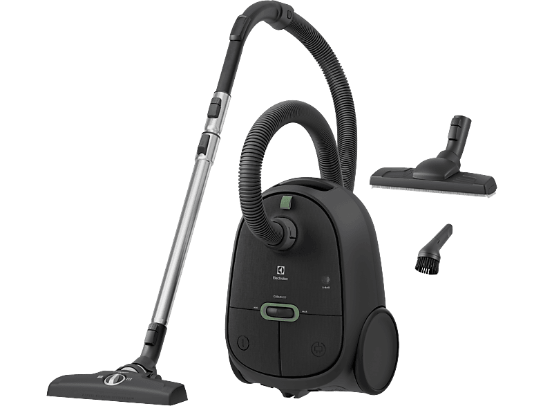 ELECTROLUX EB61C2GRN Clean 600 - Staubsauger (Schwarz, Mit Beutel)