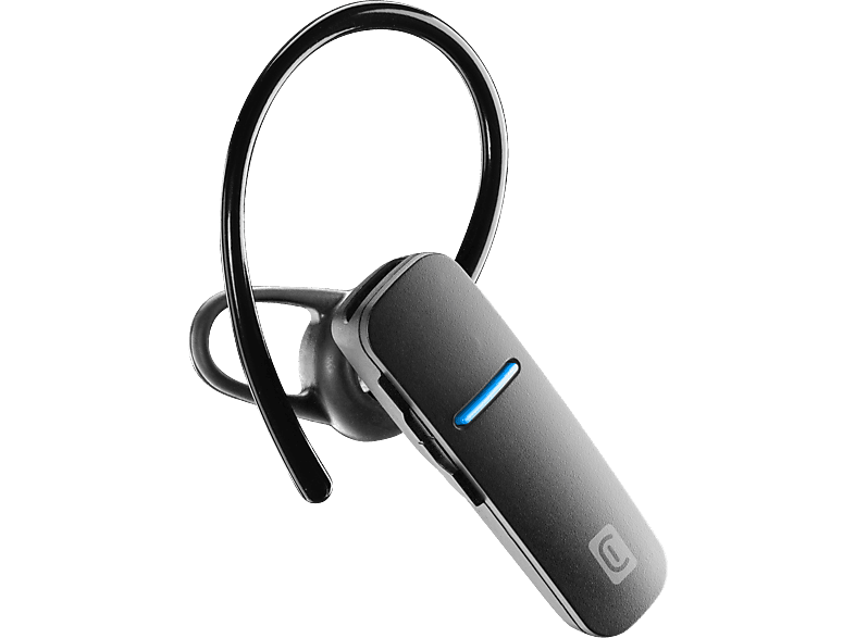 CELLULARLINE SLEEK - Ergonomisches Mono-Bluetooth-Headset (In-ear, Schwarz)
