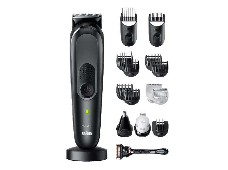 BRAUN MGK7491 - Multi-Grooming-Kit (Grau/Schwarz)
