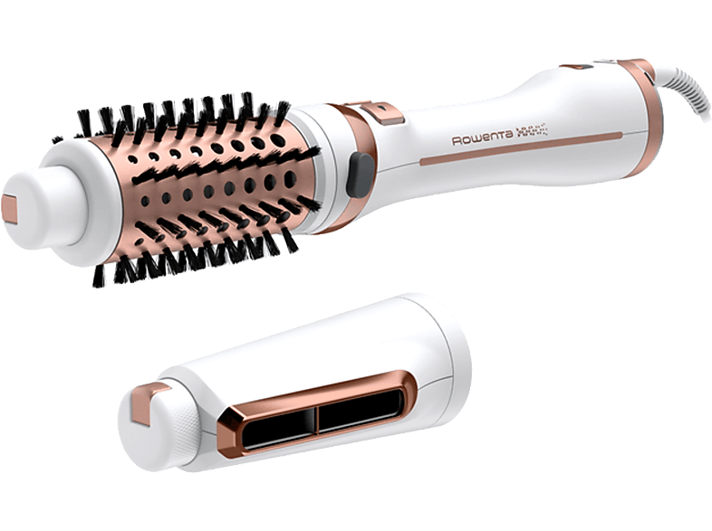 ROWENTA CF9720CH Activ Ultimate - Warmluftbürste (Weiss/Rosa)