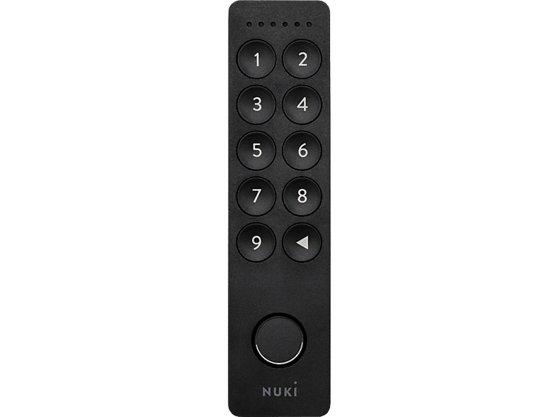 NUKI Keypad 2.0 - Smarte Türschloss Erweiterung (Schwarz)
