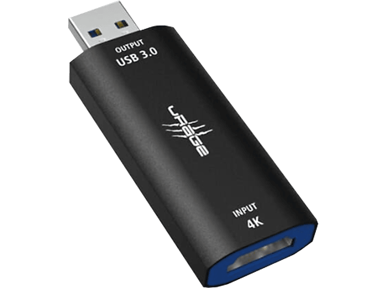 URAGE Stream-Link 4K - Videospiel-Rekorder (Schwarz)
