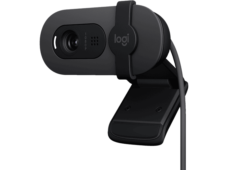 Logitech Brio 100 Full HD-Webcam 1920 x 1080 Pixel Klemm-Halterung