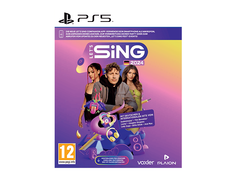 Let's Sing 2024 mit deutschen & internationalen Hits - PlayStation 5 Deutsch