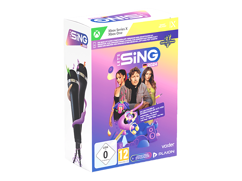 Let's Sing 2024 mit deutschen & internationalen Hits (+2 Mics) - Xbox Series X Deutsch