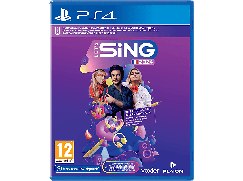 Let's Sing 2024 Hits Français et Internationaux - PlayStation 4 Französisch