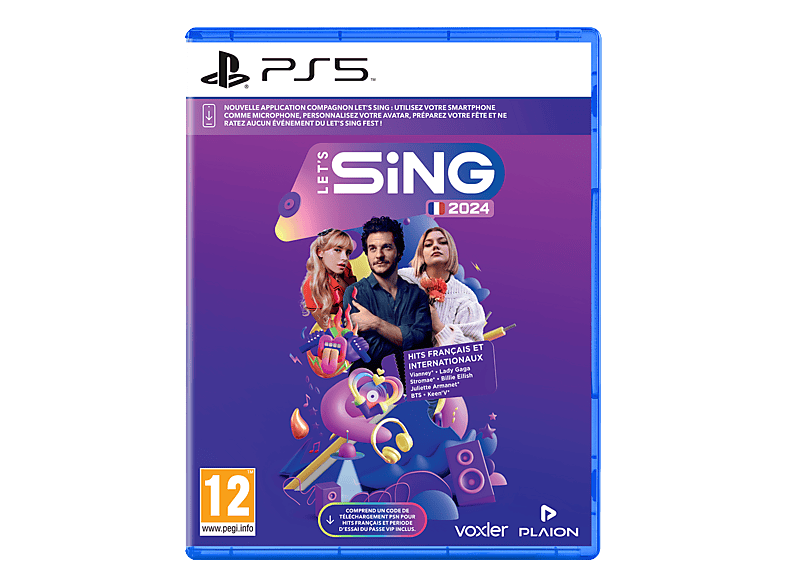 Let's Sing 2024 Hits Français et Internationaux - PlayStation 5 Französisch