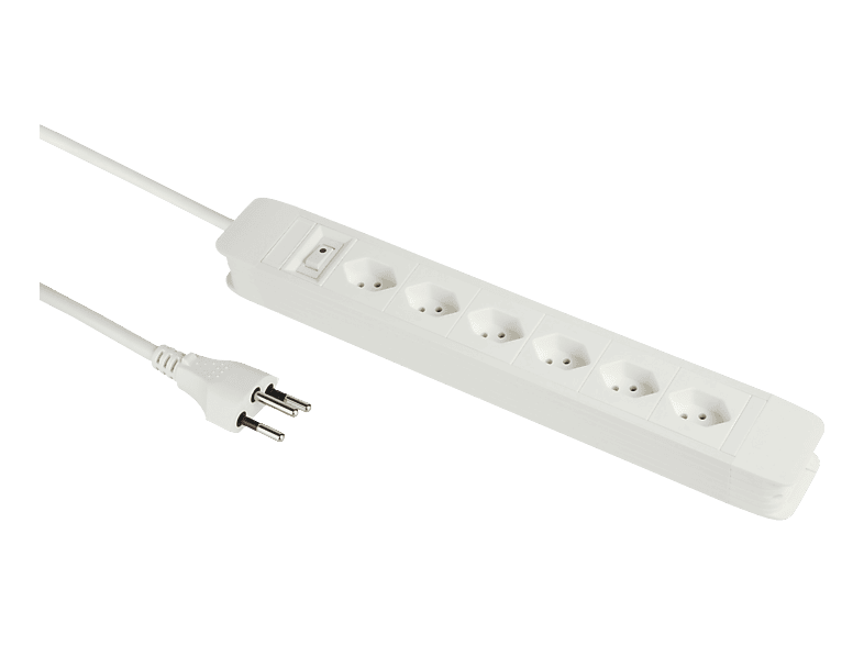 SCHOENENBERGER 805.6.2WS - Steckdosenleiste (Weiss)