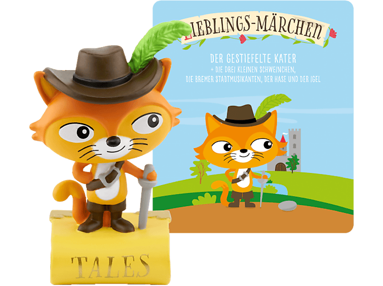 Tonies - Lieblings-Märchen - Der gestiefelte Kater (Relaunch), Deutsch, Multicolor