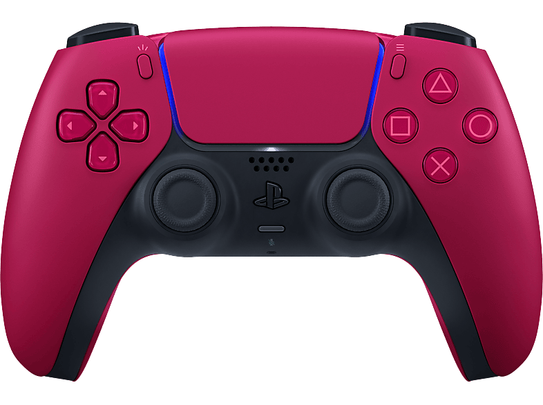 Sony - PS5 DualSense Wireless-Controller Cosmic Red, Rot Bunt