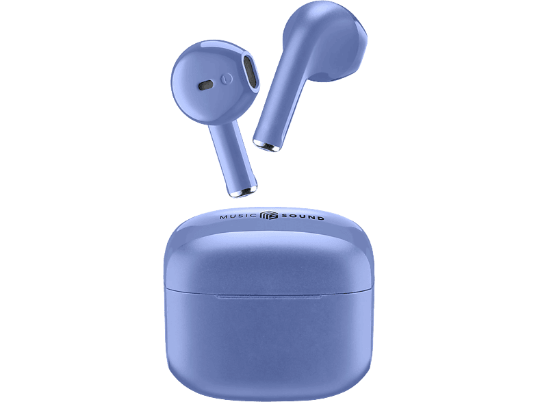 MUSIC SOUND SWAG - True Wireless Kopfhörer (In-ear, Hellblau)