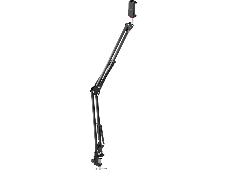 hama 00004660 Flexibler Gelenkarm 700 II, ¼, max. 70cm, Smartphone-Halter, Tischklemme