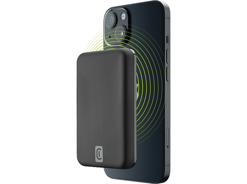 CELLULARLINE MAG 5000 - Powerbank (Schwarz)