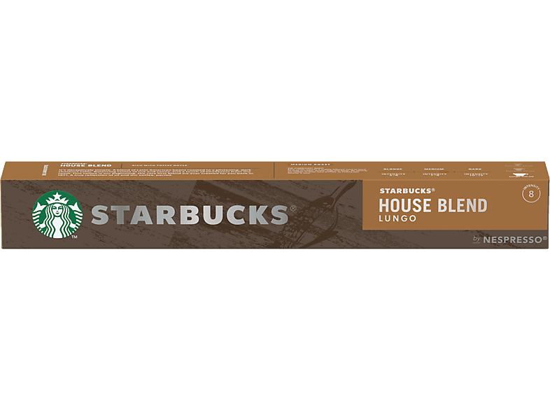 STARBUCKS Kaffeekapseln House Blend 6200094 Medium Roast 10 St&uuml;ck