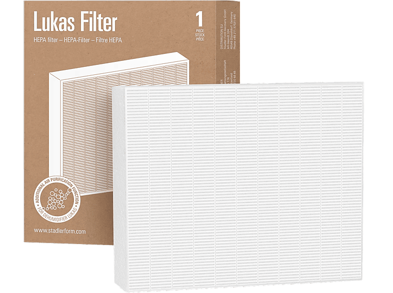 Stadler Form Lukas HEPA Filter – Klimageräte Zubehör – weiss