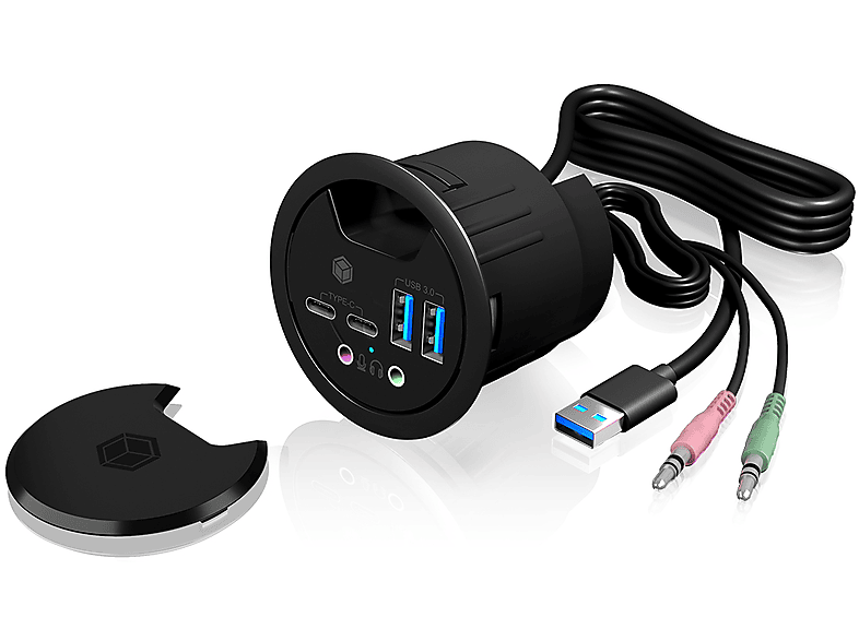RaidSonic - ICY BOX Tisch-Hub IB-HUB1403B