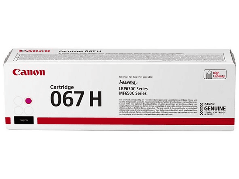 Canon - Toner 067H  5104C002 Magenta, One Size