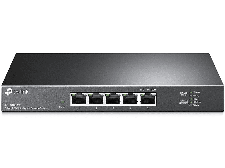 TP-LINK Multi-Gigabit Desktop Switch TL-SG105-M2 5-Port 2.5G
