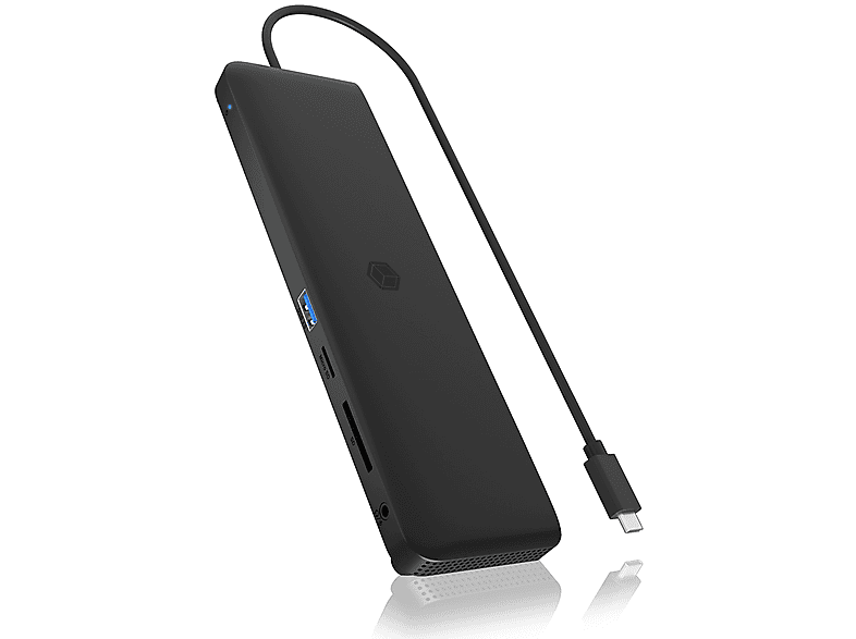 ICY BOX USB-C Triple DockingStation IB-DK2116-C 4K, 2xHDMI & 1xDP, 4x USB, GB