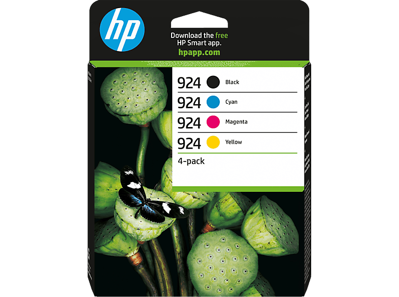 HP Combopack 924 CMYBK 6C3Z1NE OJ Pro 8120/8130 400/500 S.