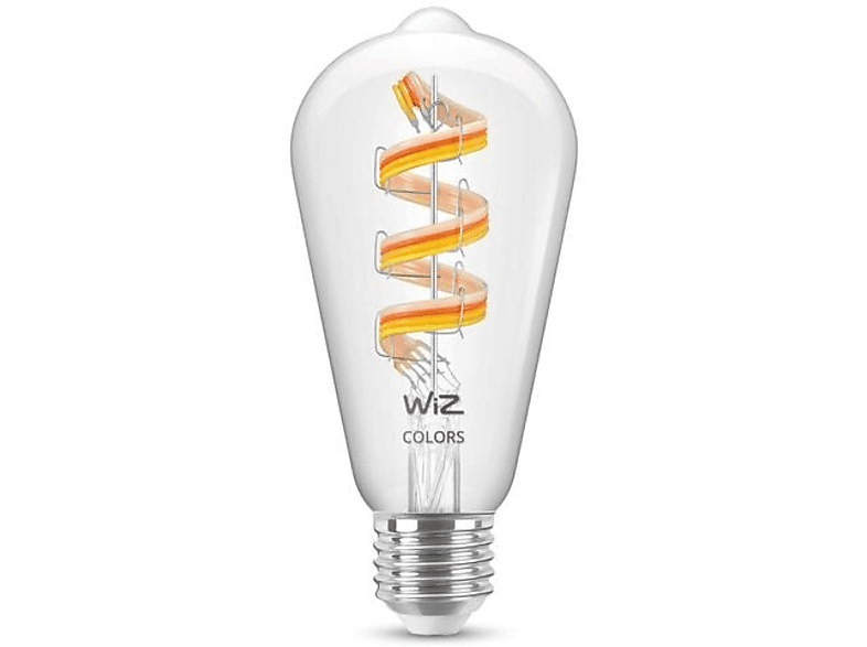 WiZ 8720169072213 LED EEK G (A - G) E27 6.3 W = 40 W (B x H x T) 143 x 143 x 64 mm 1 St.
