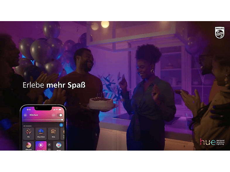 Philips Hue Smarte LED-Leuchte 