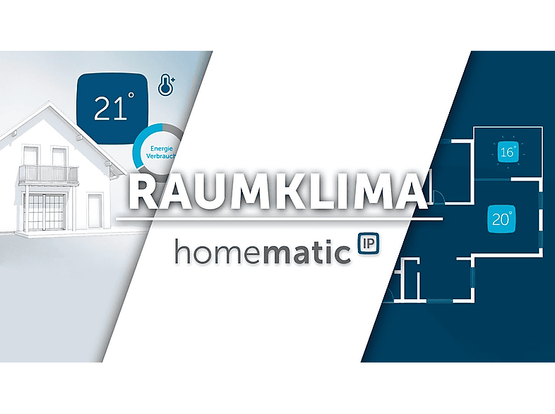 Homematic IP Funk Wandthermostat HmIP-WTH-2