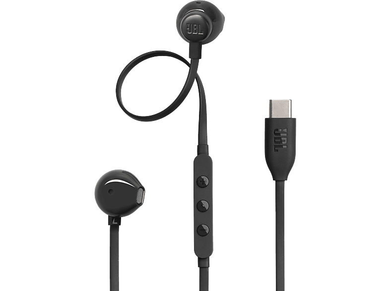JBL Tune 305C - Kopfhörer (In-ear, Schwarz)