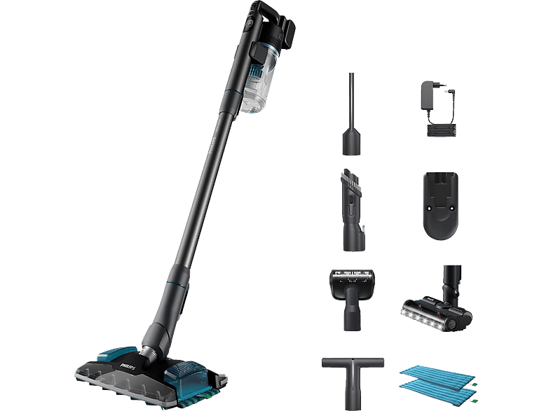 Philips 8000 Series XC8055/01 Kabelloser Staubsauger – Nass und Trockensauger – petrol